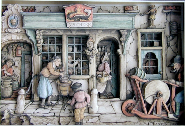 シャドーボックス　DS795　＃01300　ANTON PIECK Shadow Box Vintage 3D 8.5
